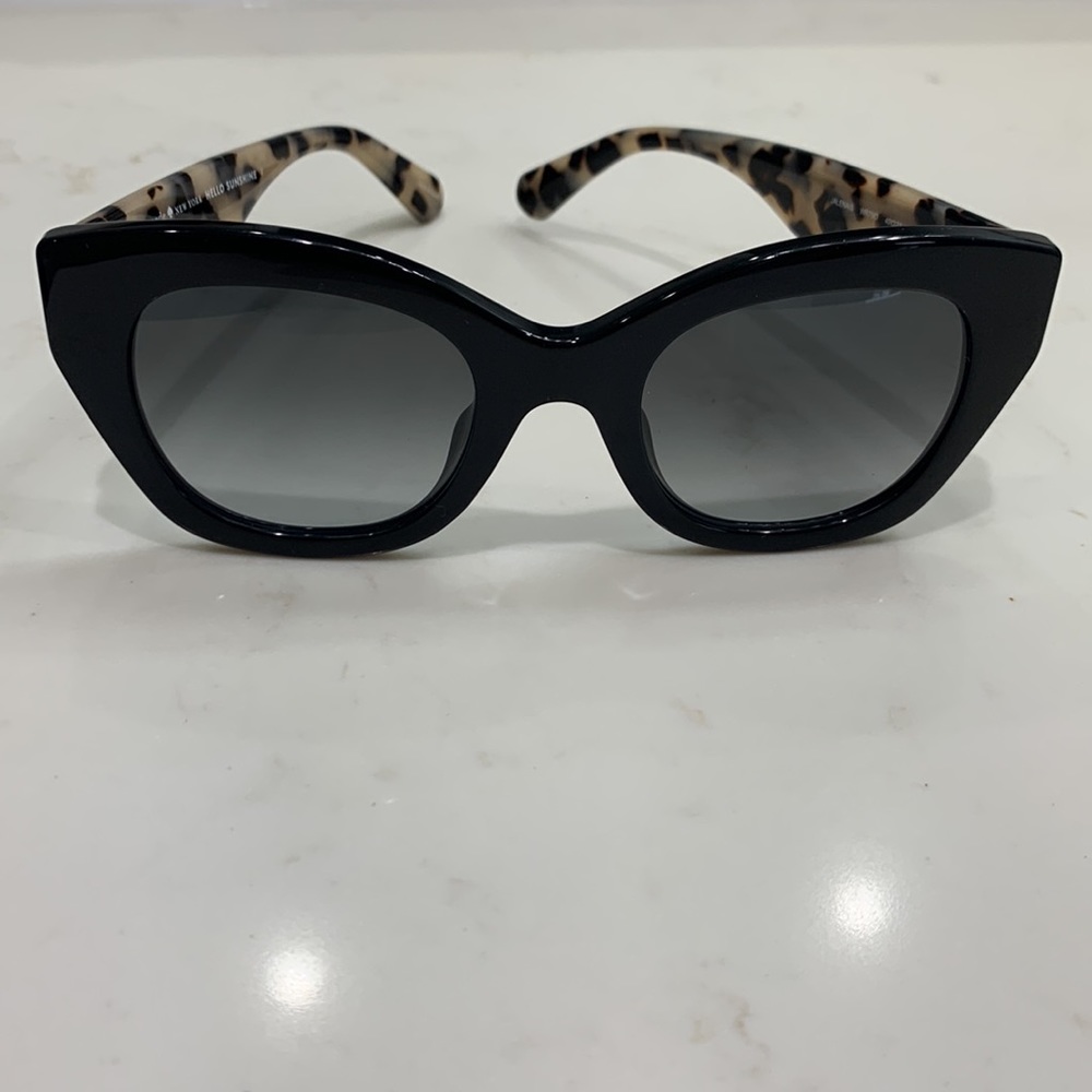♠️ Kate Spade Black Havana Sunglasses - Picture 3 of 11